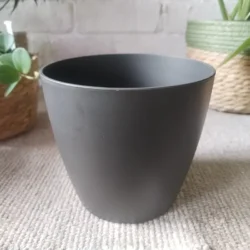 Artevasi plastic decorative pot cover 14cm Anthracite