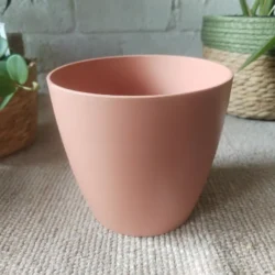 Artevasi plastic decorative pot cover 14cm Dry pink